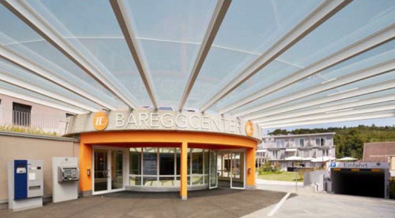 Entrance Bareggcenter Baden